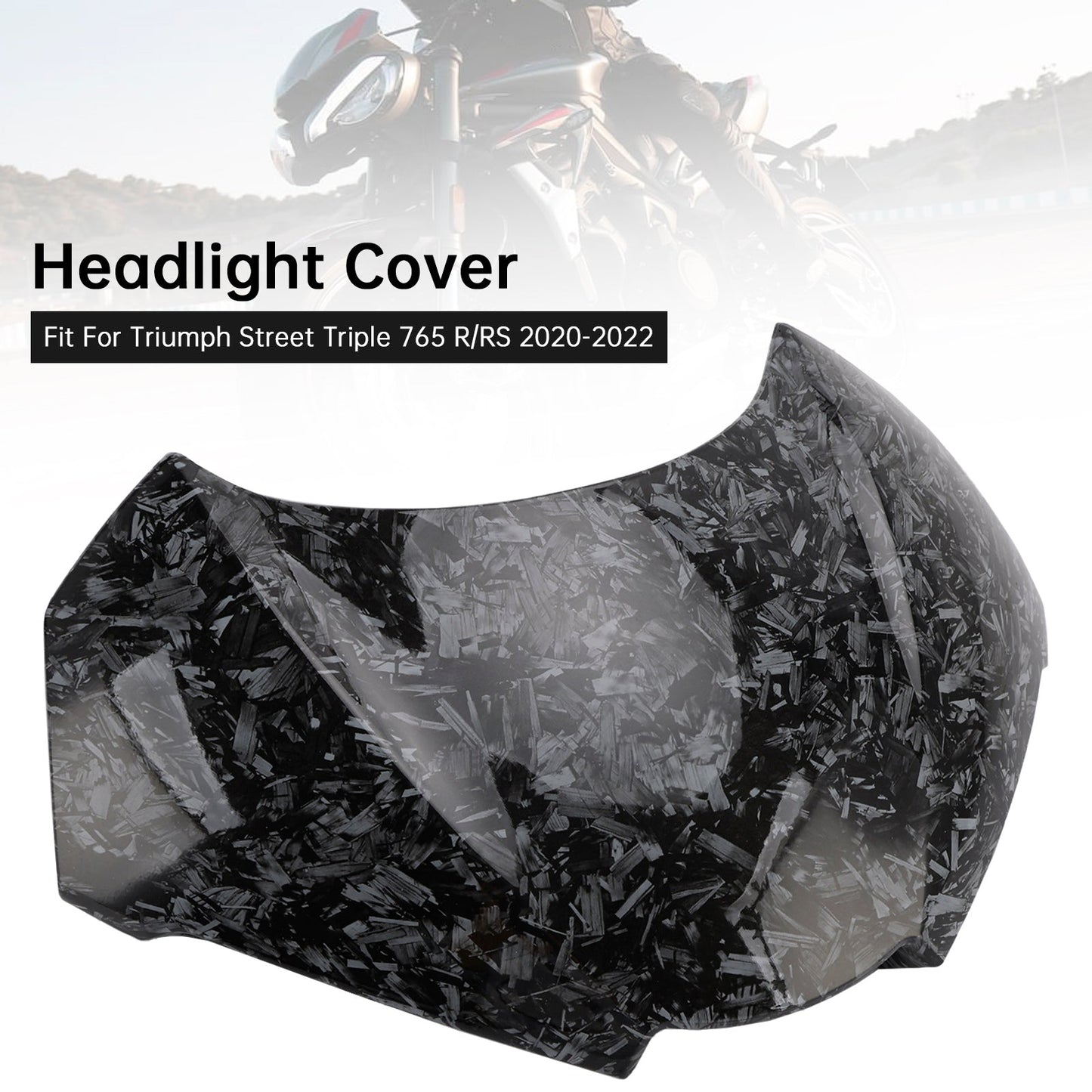 Carenatura coprifaro anteriore Street Triple 765 R/RS 2020-2022