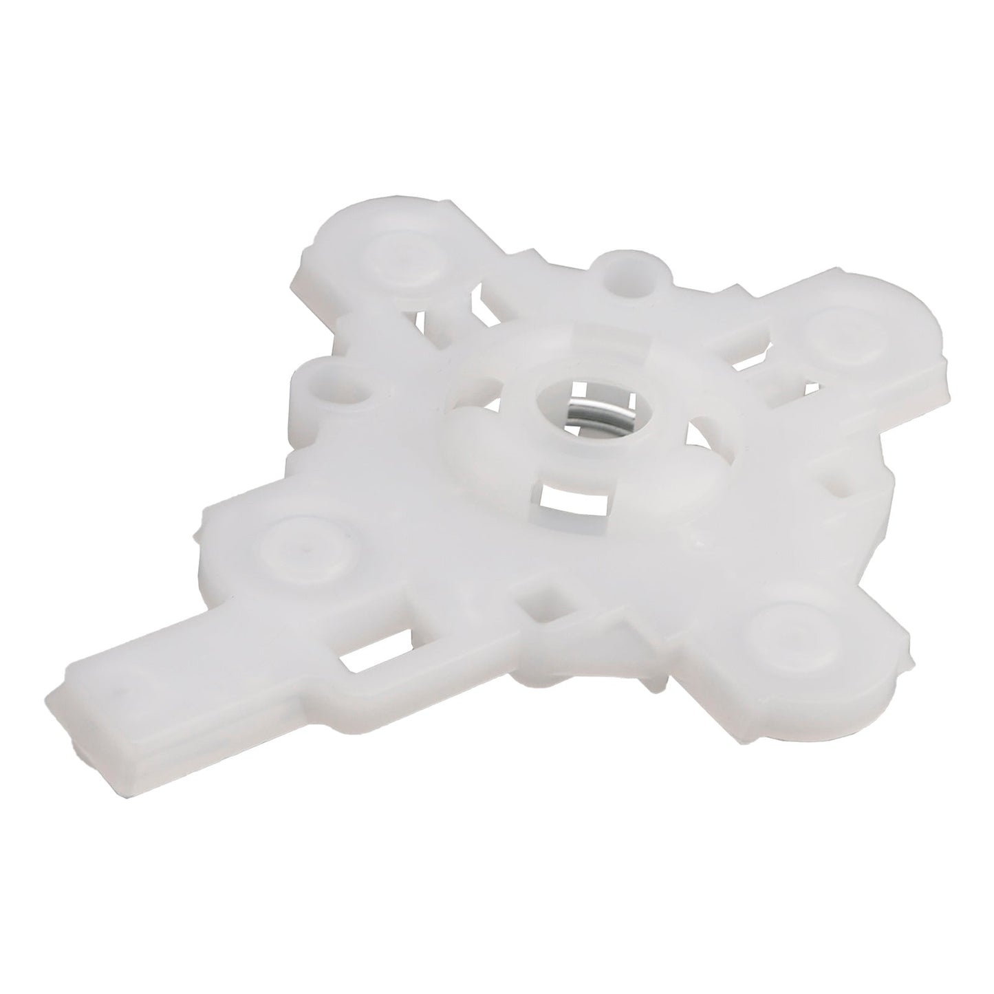 Supporto in plastica bianca con clip per la lente dello specchietto retrovisore laterale sinistro dell'auto Honda