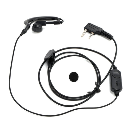 K-031 Cuffie con gancio auricolare con filo di pressione per TK-208 TH-D7 RPU416A KG-UVD1 TG-K4AT