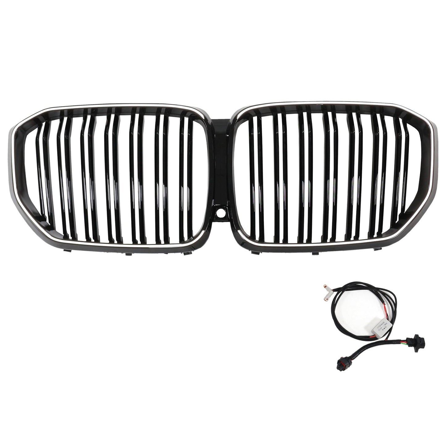 Griglia anteriore a doppio rene nera BMW X5 G05 M-Performance 2019-2022 51137454887