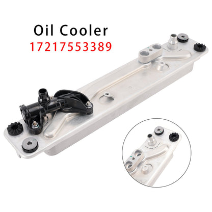 Radiatore olio trasmissione con termostato per BMW X6 xDrive35i E71/E72 L6 3.0L con cambio automatico, 2010-2013, fino al 06/13, codice 17217647315