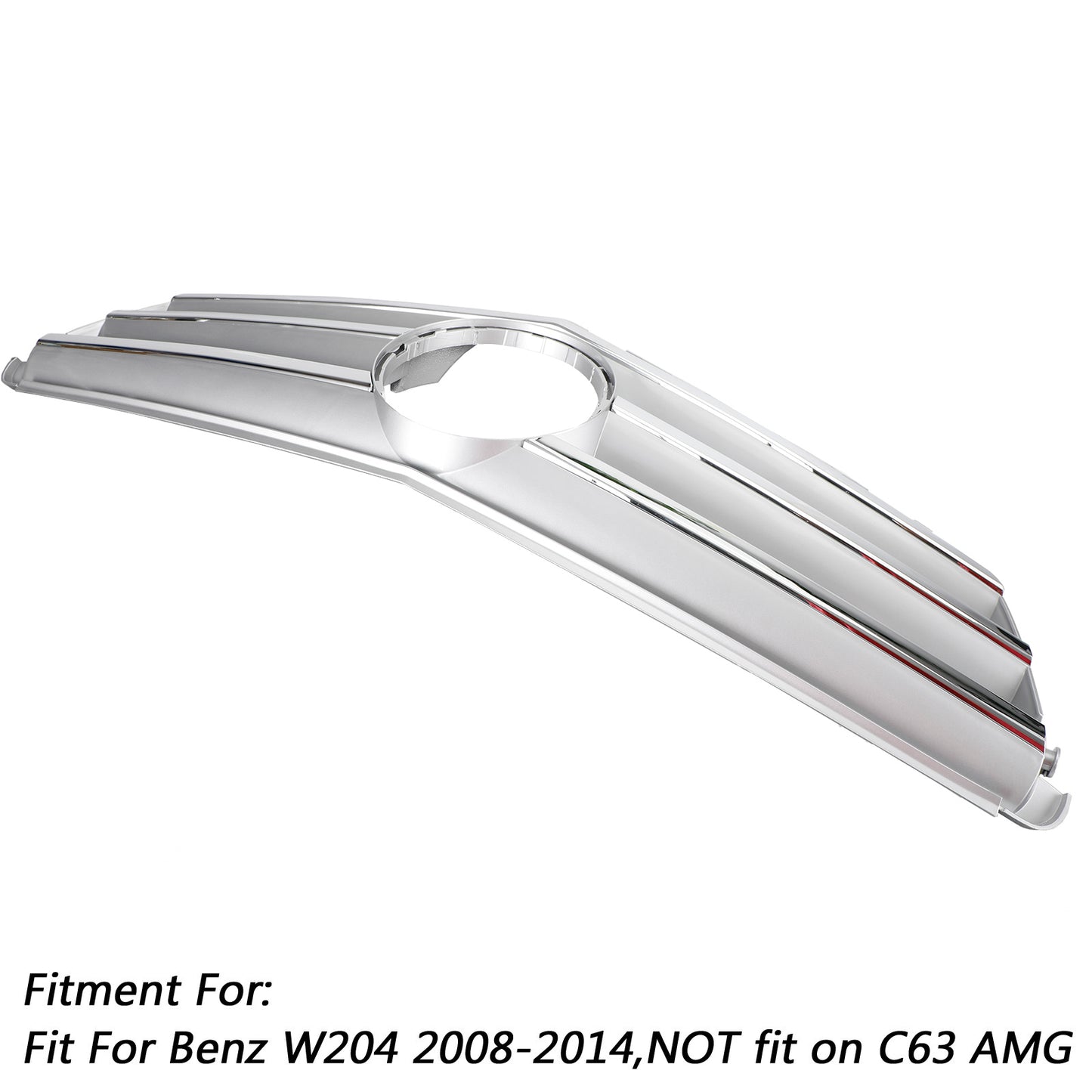 Per Mercedes Benz Classe C W204 C300 C350 2008-2014 Griglia anteriore cromata
