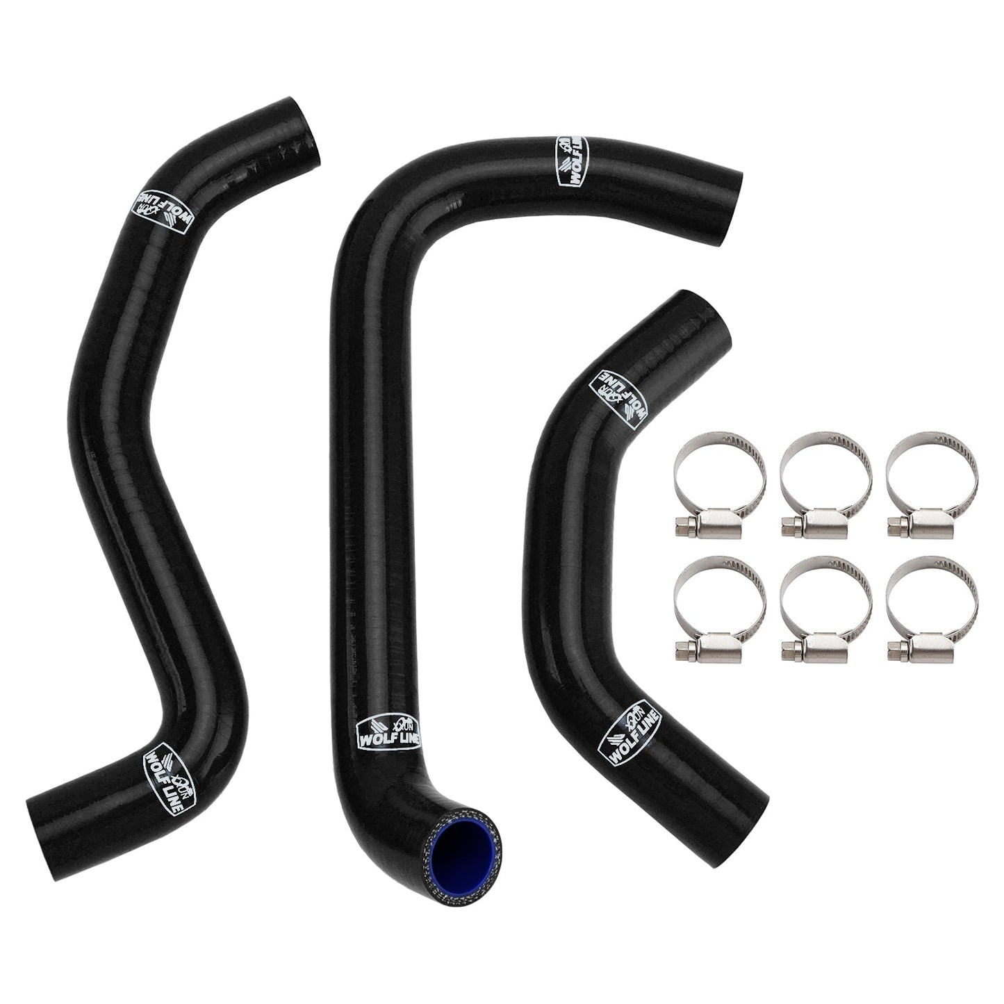 Tubo flessibile del liquido di raffreddamento del radiatore in silicone Kawasaki ZX10R ZX-10RR 2021-2025