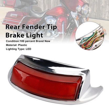 Luce freno posteriore per parafango, compatibile con Electra Glide Touring 2009-2024