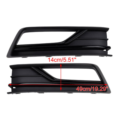 2 pezzi Griglia di copertura per fendinebbia compatibile con VW Passat B8 NMS (auto USA) 2016-2018