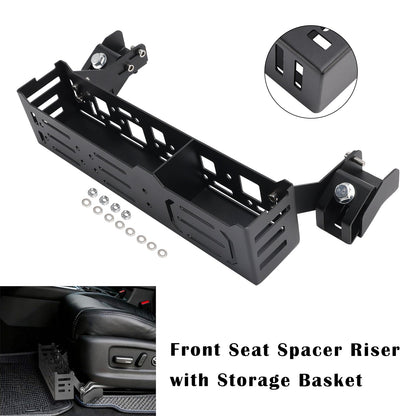 Distanziale rialzato per sedile anteriore con cestello portaoggetti per Toyota Tacoma 2005-2023
