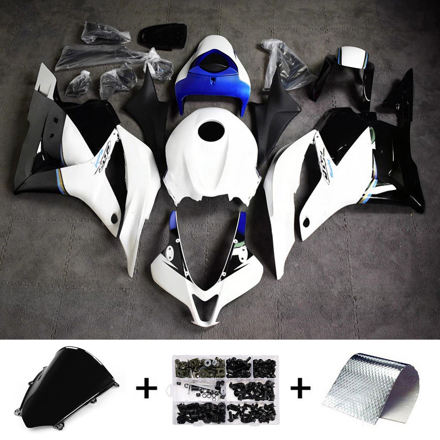 Kit di carene in plastica ABS stampate a iniezione per Honda CBR600RR 2009-2012 F5