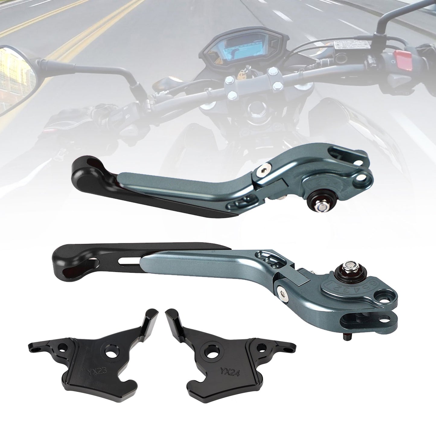 Leva freno frizione regolabile adatta per YAMAHA XMAX 300 2023-2025