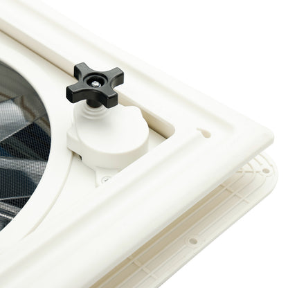 Ventilatore da tetto per camper da 15,75" per roulotte, lucernario da 12 V, con telecomando, 10 velocità