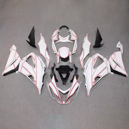 Kit carenatura iniezione in plastica ABS adatto per Kawasaki ZX6R 636 2013-2018