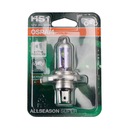 Lampada per moto Allseason HS1 64185ALS PX43T 12V 35/35W per OSRAM