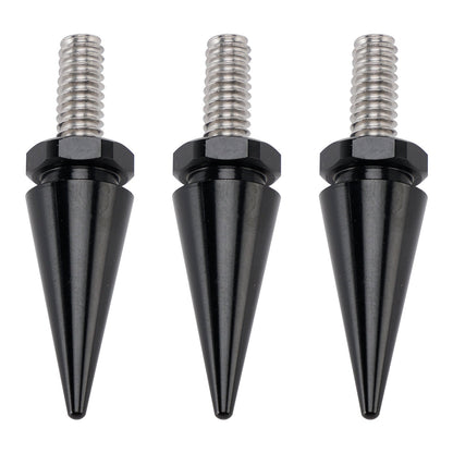 3X BULLONI A PUNTA NERI DA 1/2""-20 PER IL MONTAGGIO DELLA CARENATURA DEL PARABREZZA PER TOURING 1996-2013