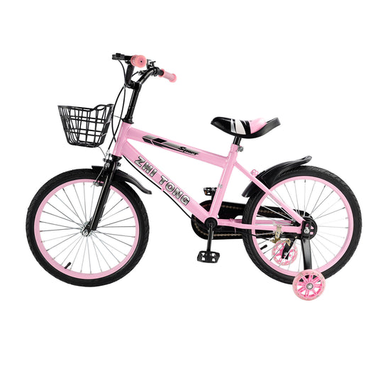 16 pollici Bicicletta Bambino Bicicletta Sedile regolabile con ruote ausiliarie