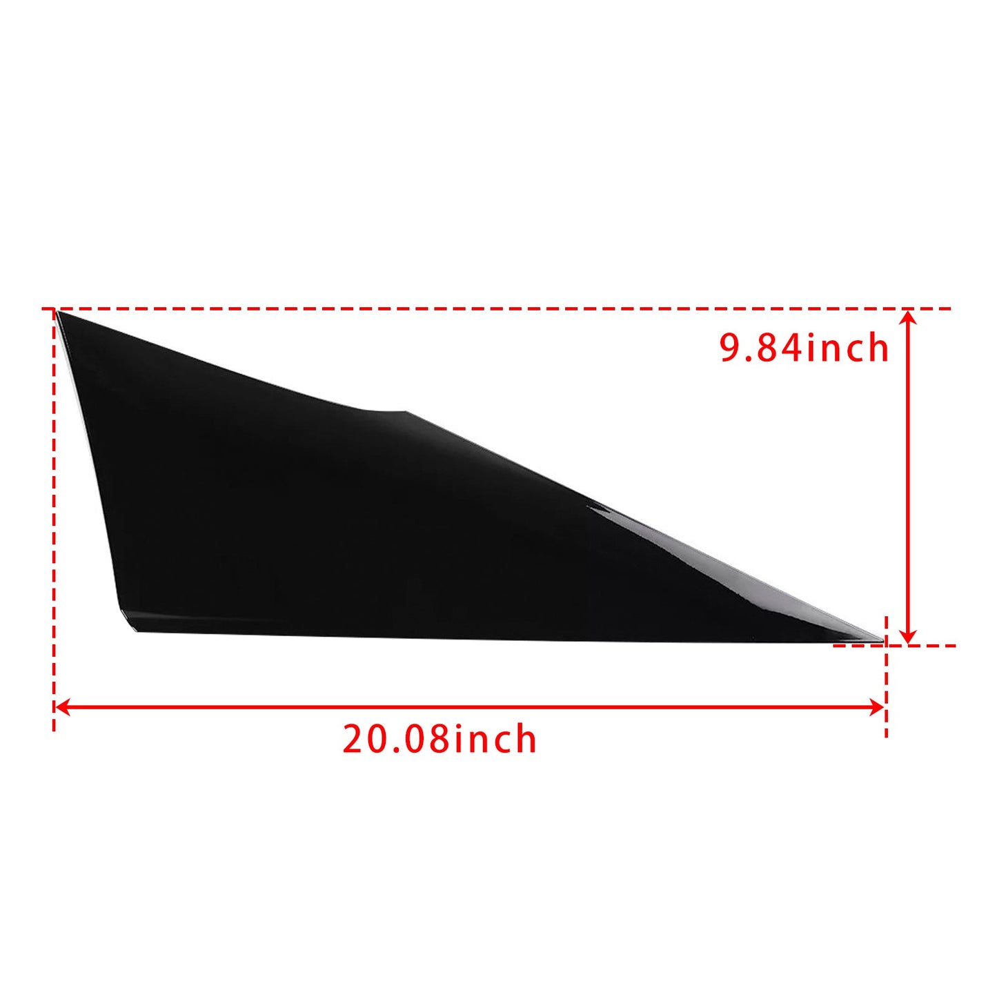 Modanature posteriori laterali Toyota Prius 2016-2022 2 pezzi 62505-47012 62506-47012