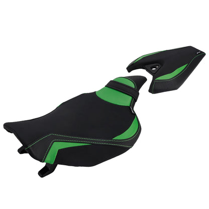 2014-2025 2024 Per Kawasaki Z1000 Parte anteriore inferiore con sedile posteriore conducente passeggero Verde1