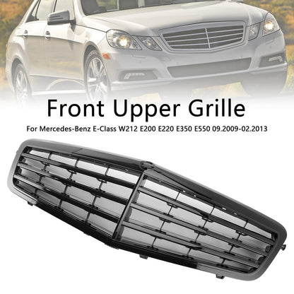 Griglia anteriore nera Mercedes-Benz Classe E W212 E350 E550 2010-2013