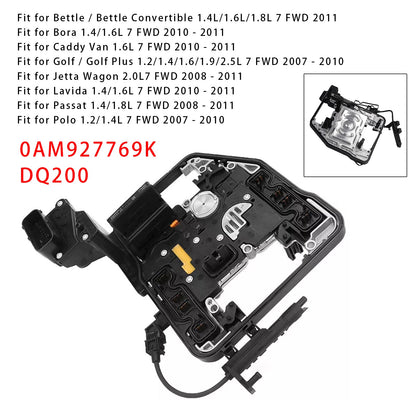 Unità di controllo della trasmissione TCU TCM 0AM927769K DQ200 per Volkswagen Touran 1.4/1.6/1.8L 7 FWD 0AM 2010-2011