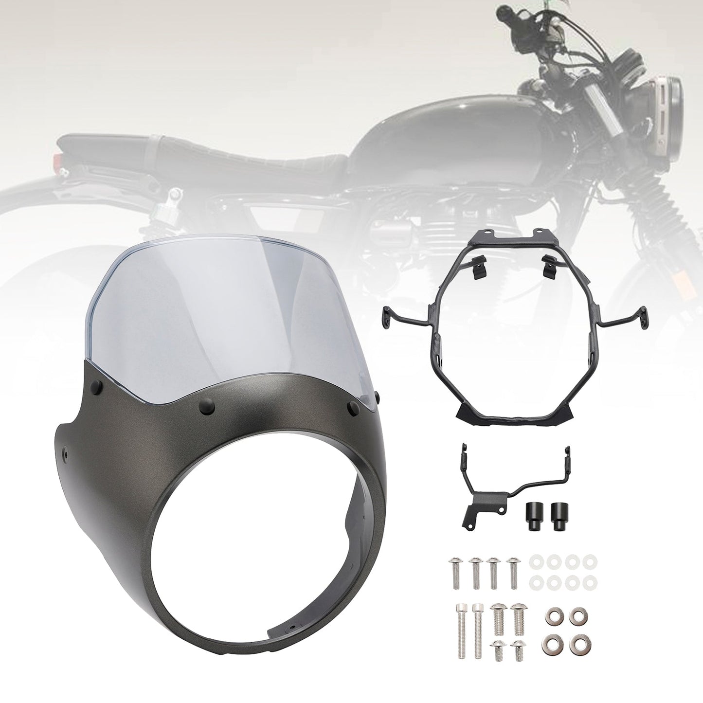 2023-2024 HONDA GB350 GB350S Parabrezza Parabrezza Copertura Carenatura Faro