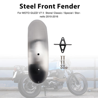 Parafango anteriore in acciaio adatto per MOTO GUZZI V7 II Stone Classic Special 10-16