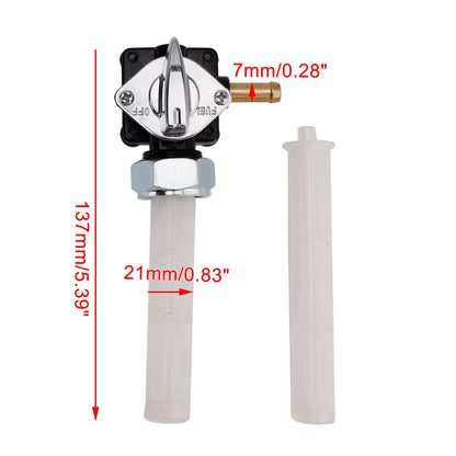 Rubinetto del carburante per serbatoio benzina compatibile con Dyna Low Rider FXDL 1995-2001 61338-94D