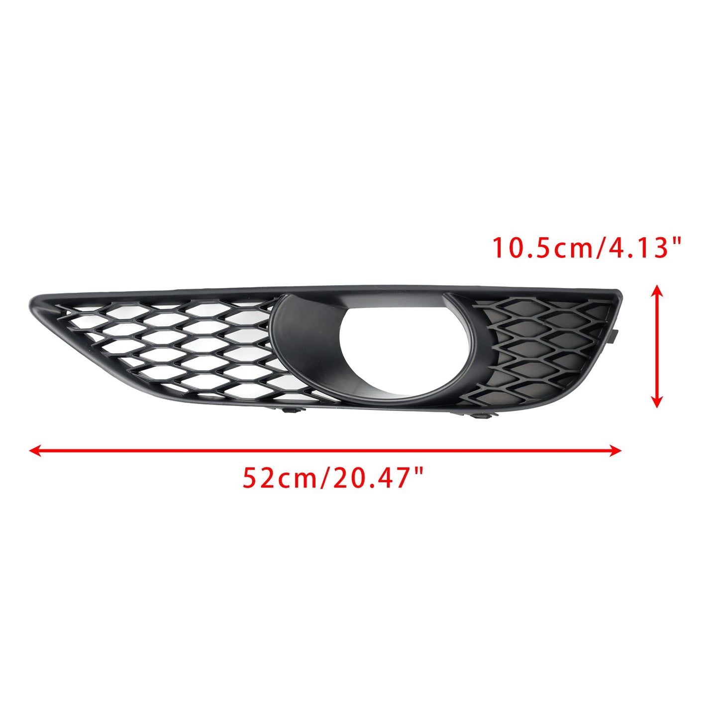 Griglia fendinebbia paraurti anteriore Audi Q7 Sportback 2010-2015, 2 pezzi