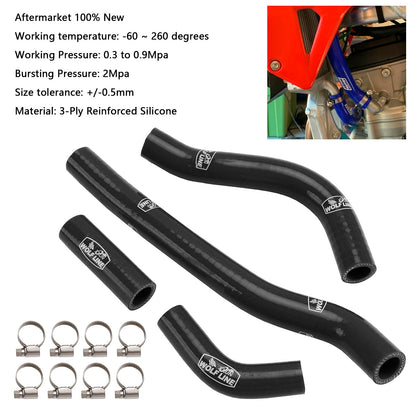 Tubo flessibile del liquido di raffreddamento del radiatore in silicone Honda CRF250R CRF250RX 2022-2025