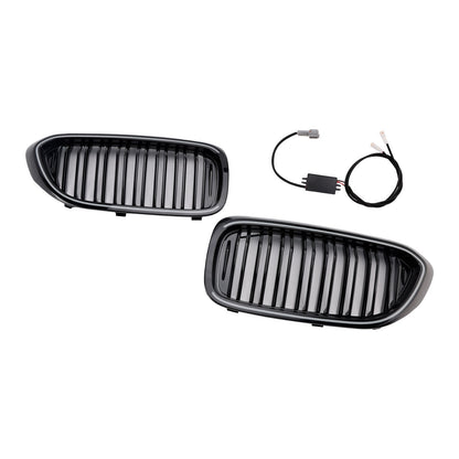 Griglia anteriore a doppio rene nera lucida per BMW Serie 5 G30 G31 2017-2020