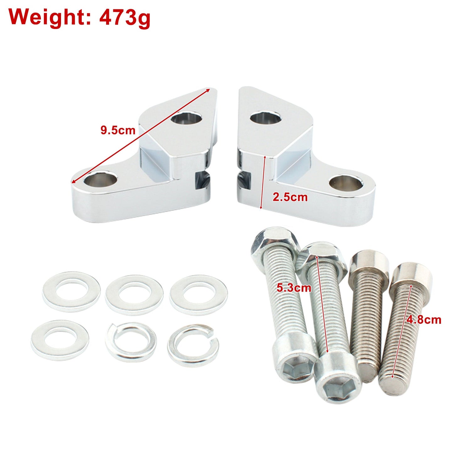 Kit di abbassamento ammortizzatori da 1"" per HARLEY VRSC V-ROD 2007-2017