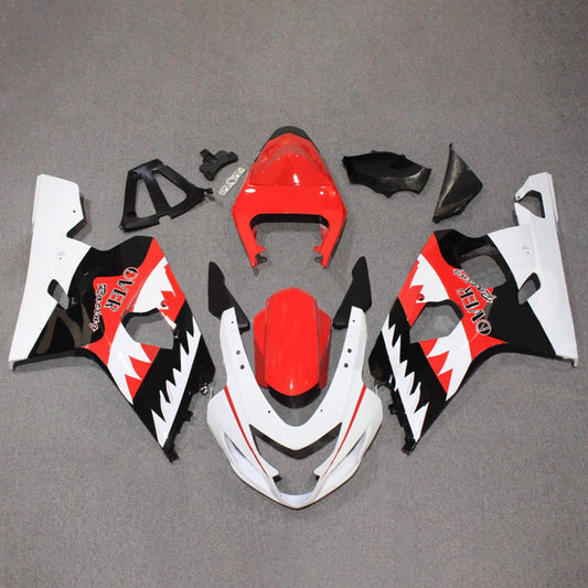 Kit carenatura iniezione plastica ABS per Suzuki GSXR 600/750 2004-2005 K4