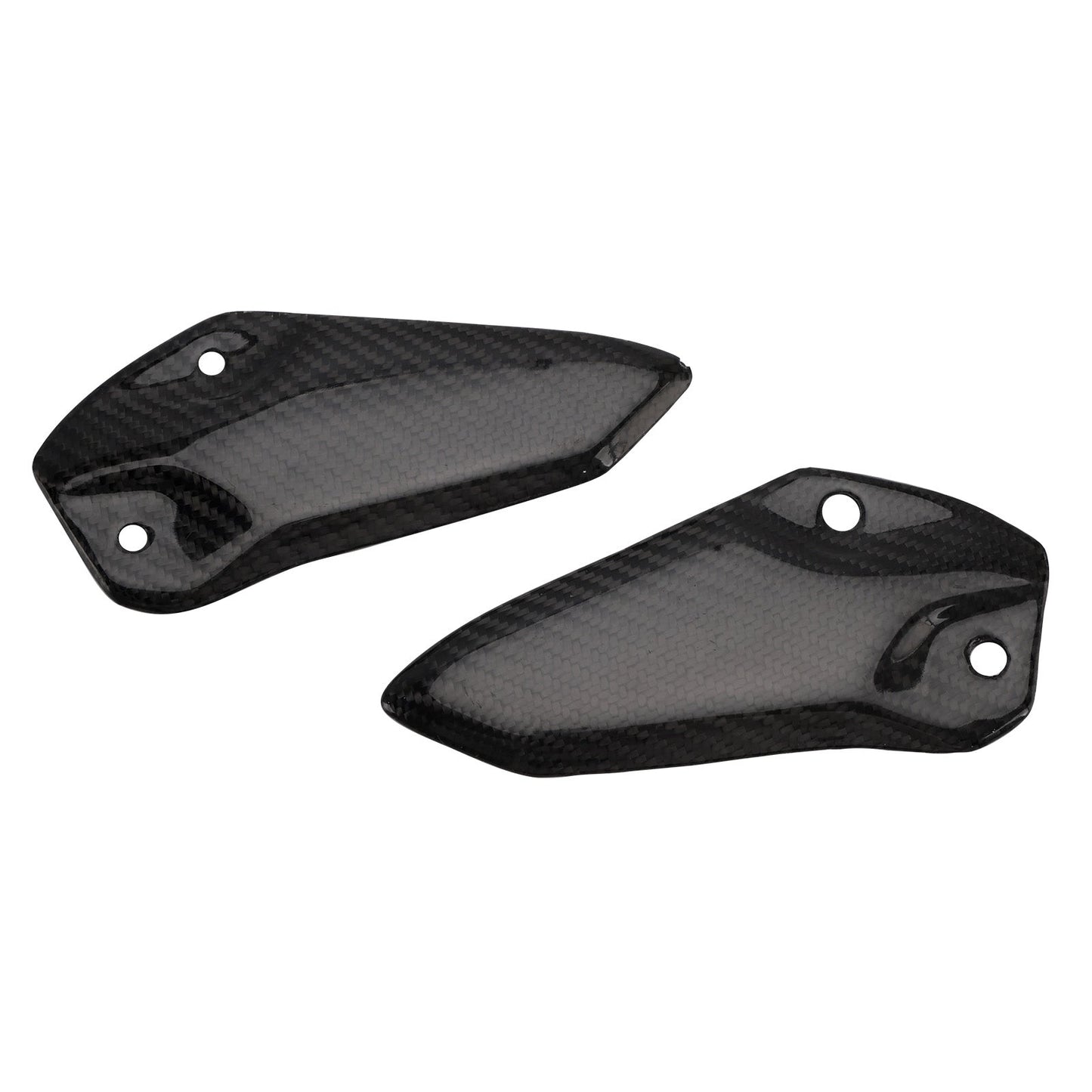 Protezione per piedi in vera fibra di carbonio per Kawasaki ZX-4R ZX-4RR ZX-25R