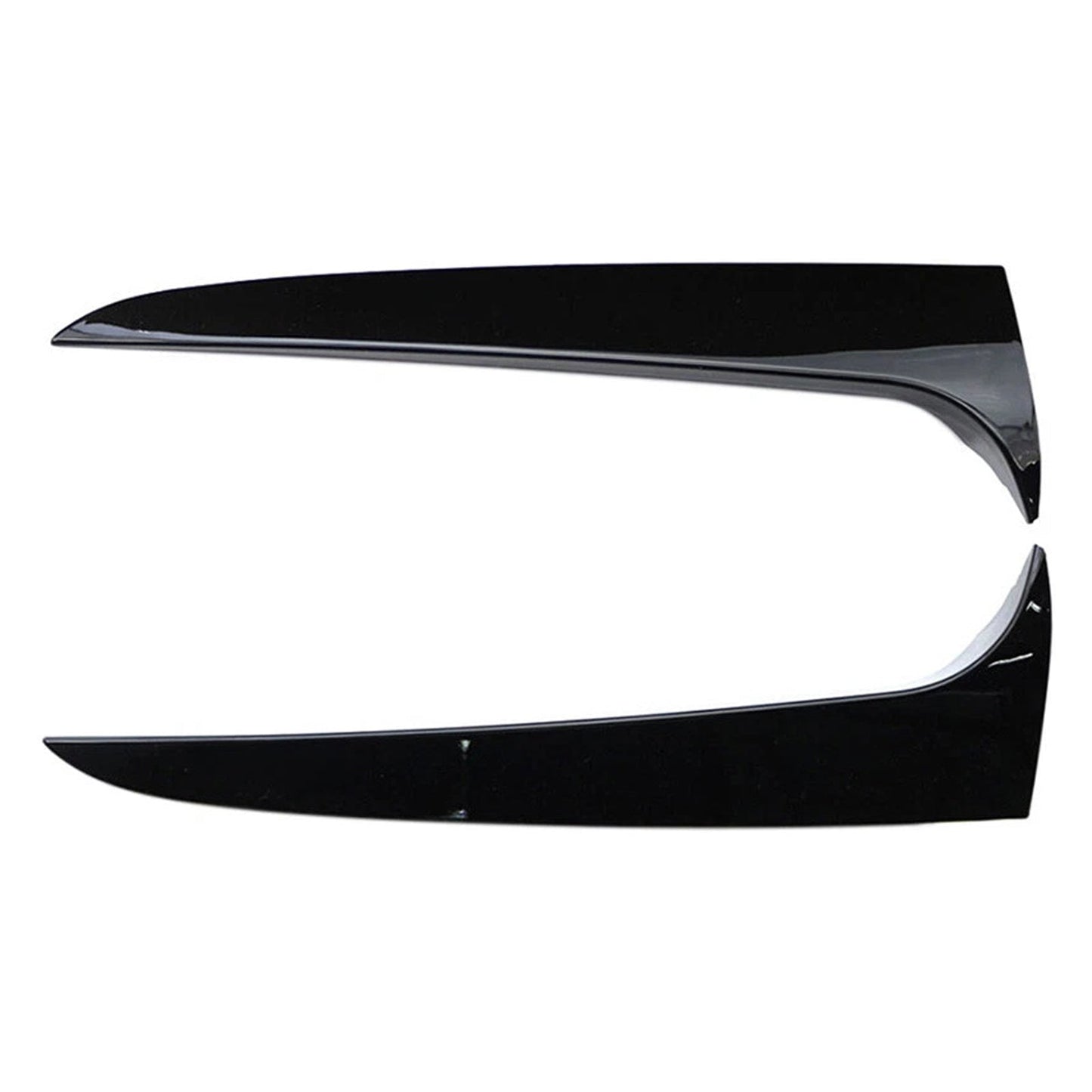 Spoiler laterali per lunotto posteriore BMW X3 F25 2011-2017, nero lucido, coppia
