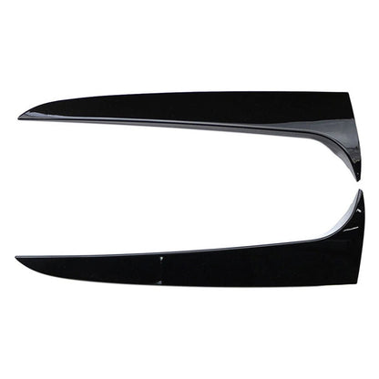 Spoiler laterali per lunotto posteriore BMW X3 F25 2011-2017, nero lucido, coppia