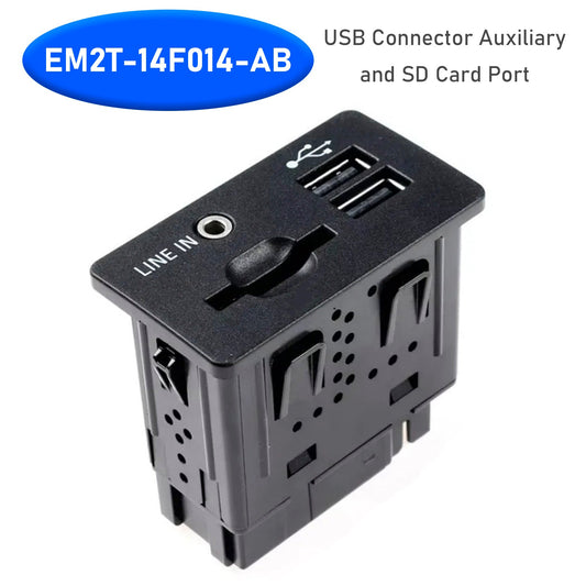 Connettore USB ausiliario e porta per scheda SD per S-Max 2016 EM2T-14F014-AB