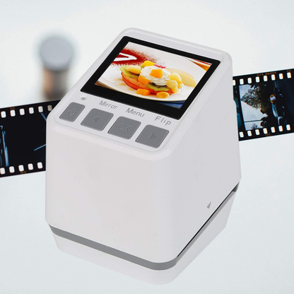 Scanner per diapositive di vecchi negativi da 22 MP, converte pellicole 126KPK/135/110/Super 8