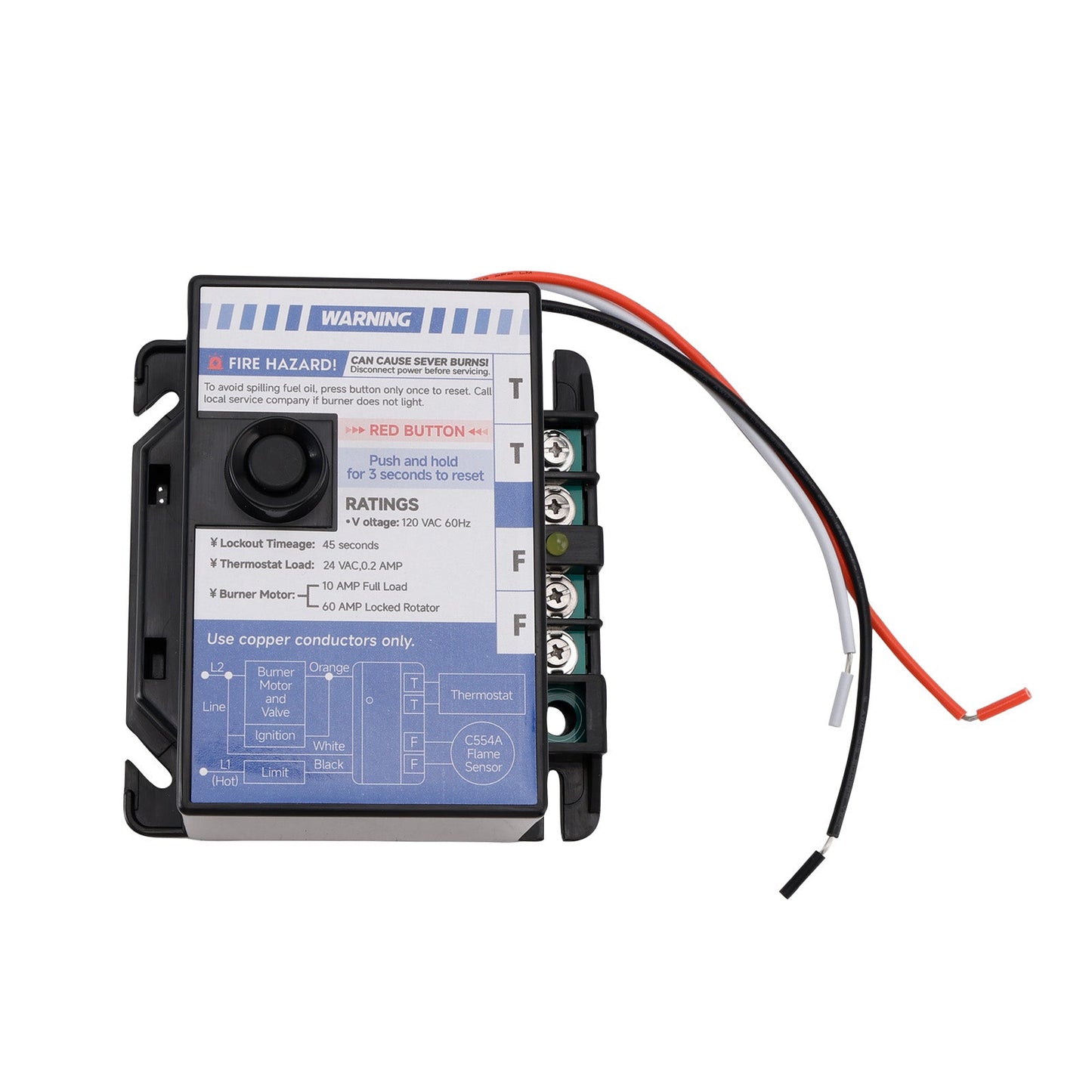 Centralina di controllo primario dell'olio per accensione intermittente, sostituisce ICM1503 R8184G