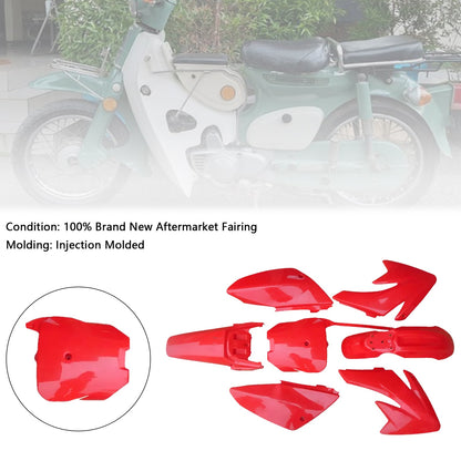 Kit di plastica per carrozzeria e parafango per HONDA CRF70 DIRT BIKE