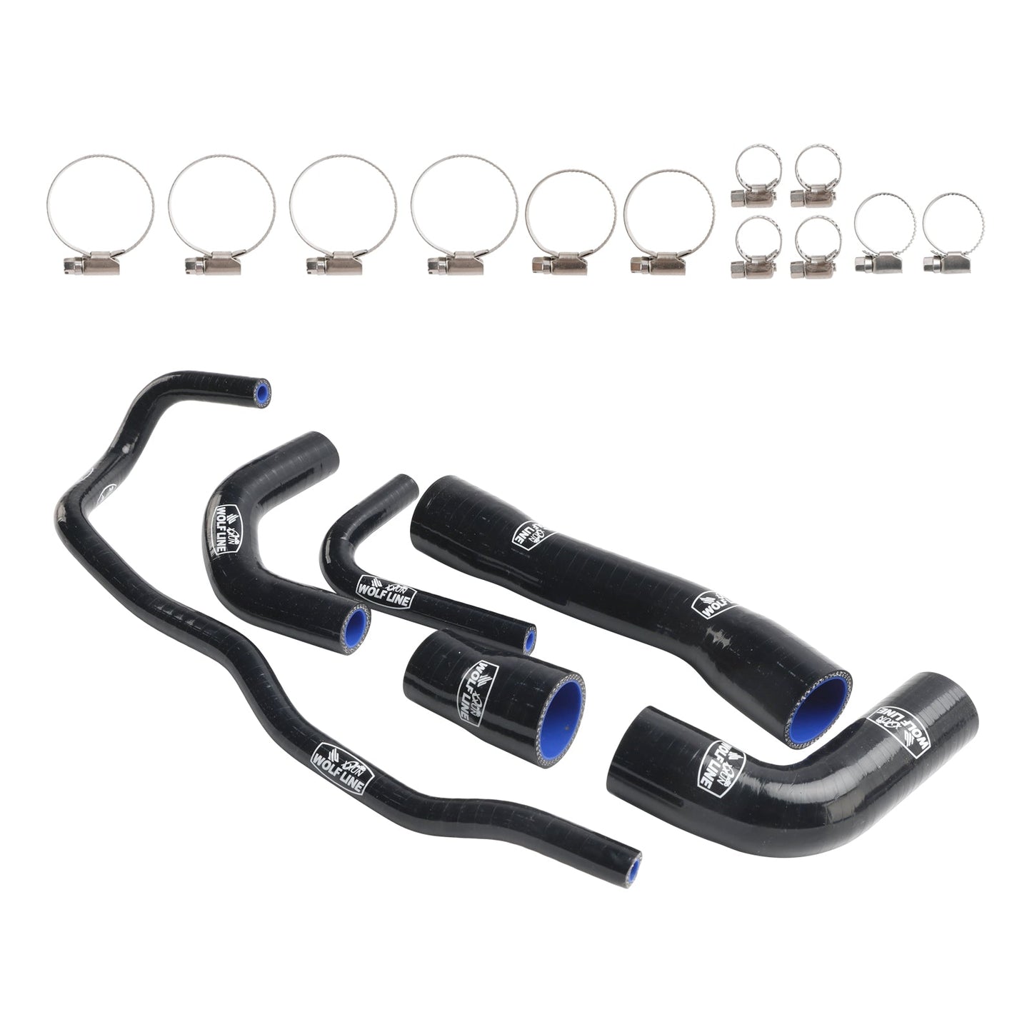 Kit tubo flessibile refrigerante radiatore in silicone BMW S1000XR 2021-2024