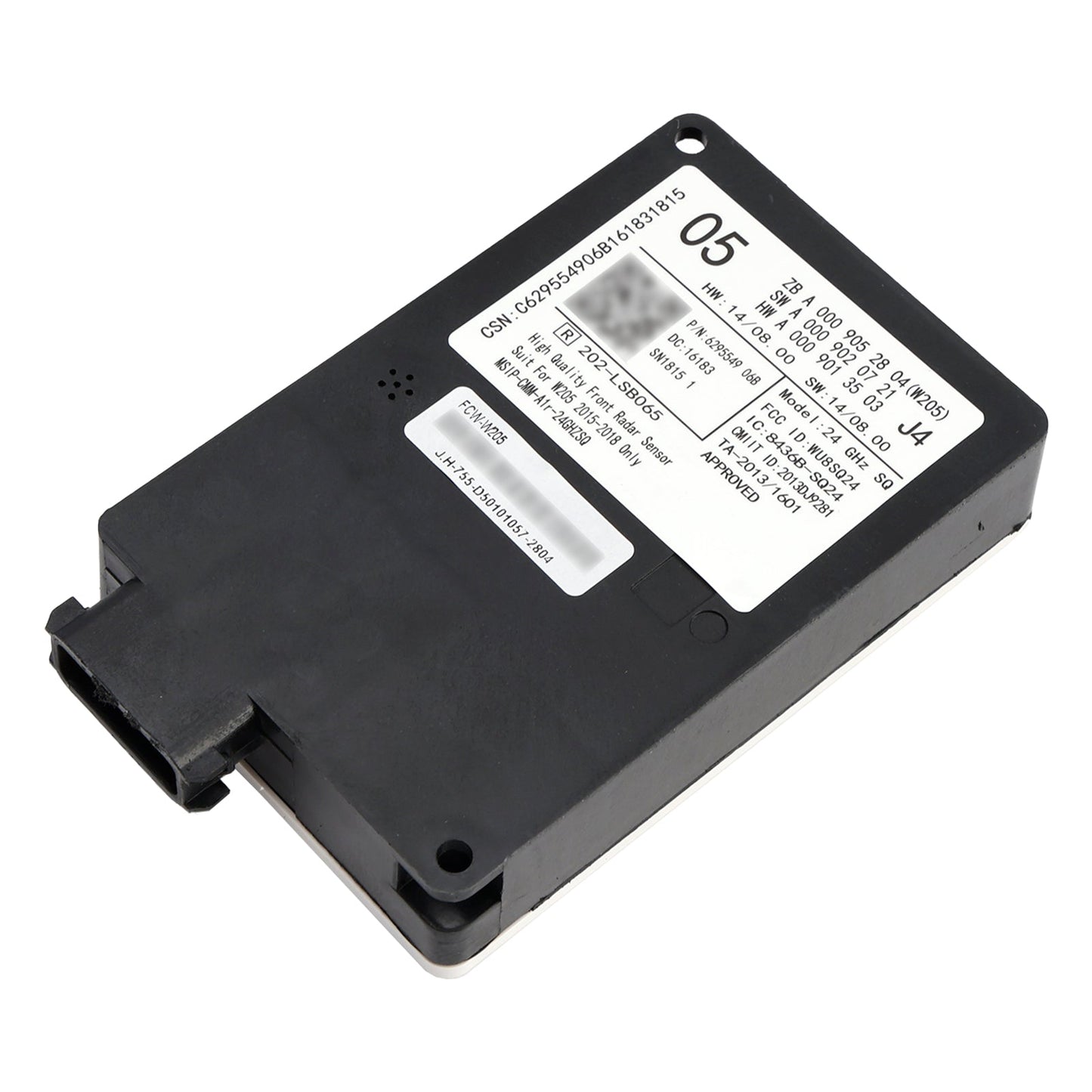 Unità di controllo del sensore radar anteriore Mercedes Classe C W205 2015-2018 A0009052804 A0009020721