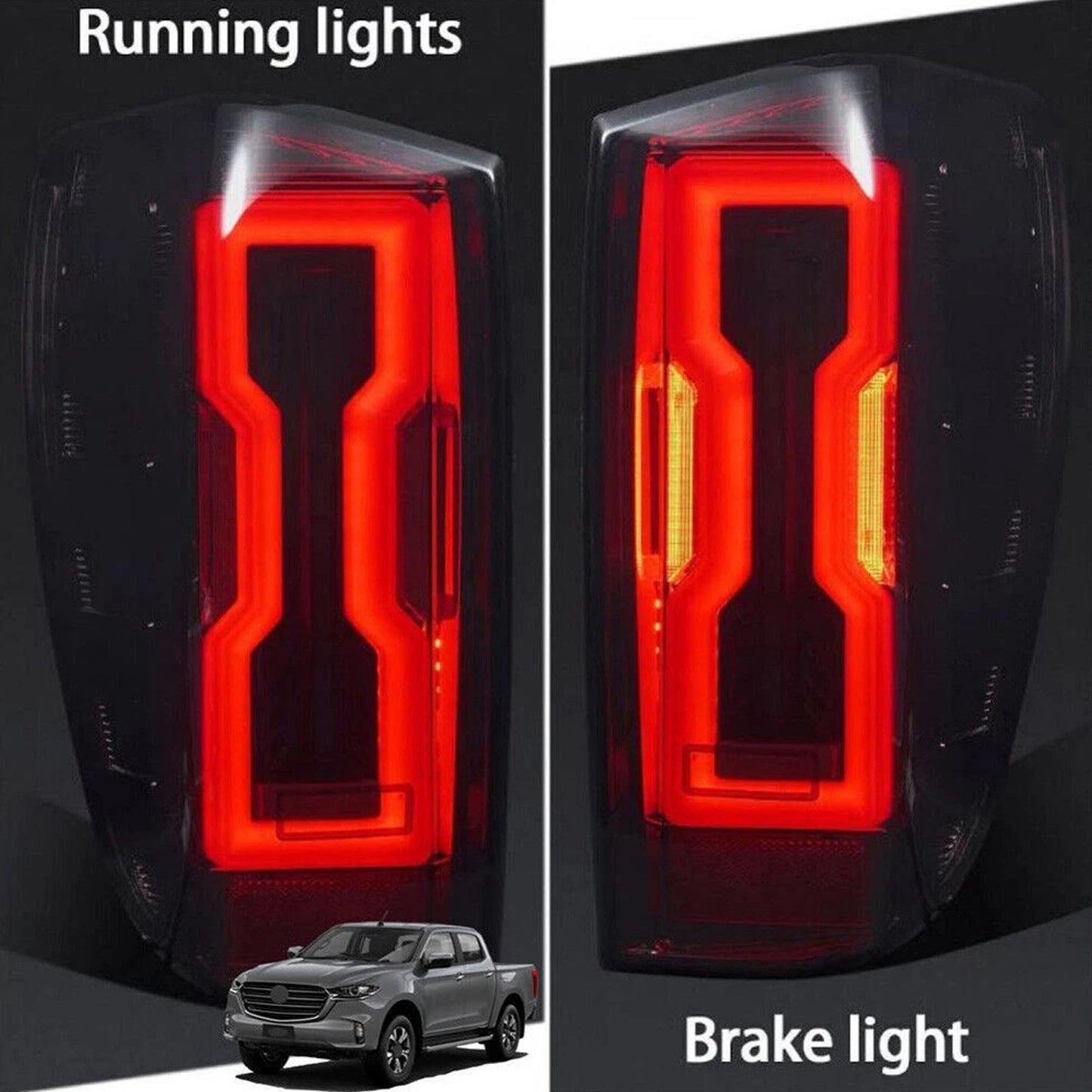 Gruppo ottico posteriore a LED sinistro e destro Mazda BT50 2020-2023