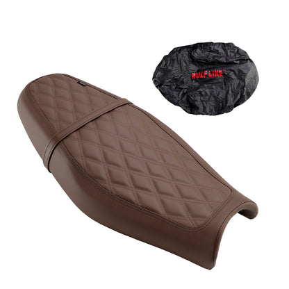 Cuscino sedile passeggero anteriore posteriore adatto per Triumph Street Twin 16-22 Speed Twin 900 23-