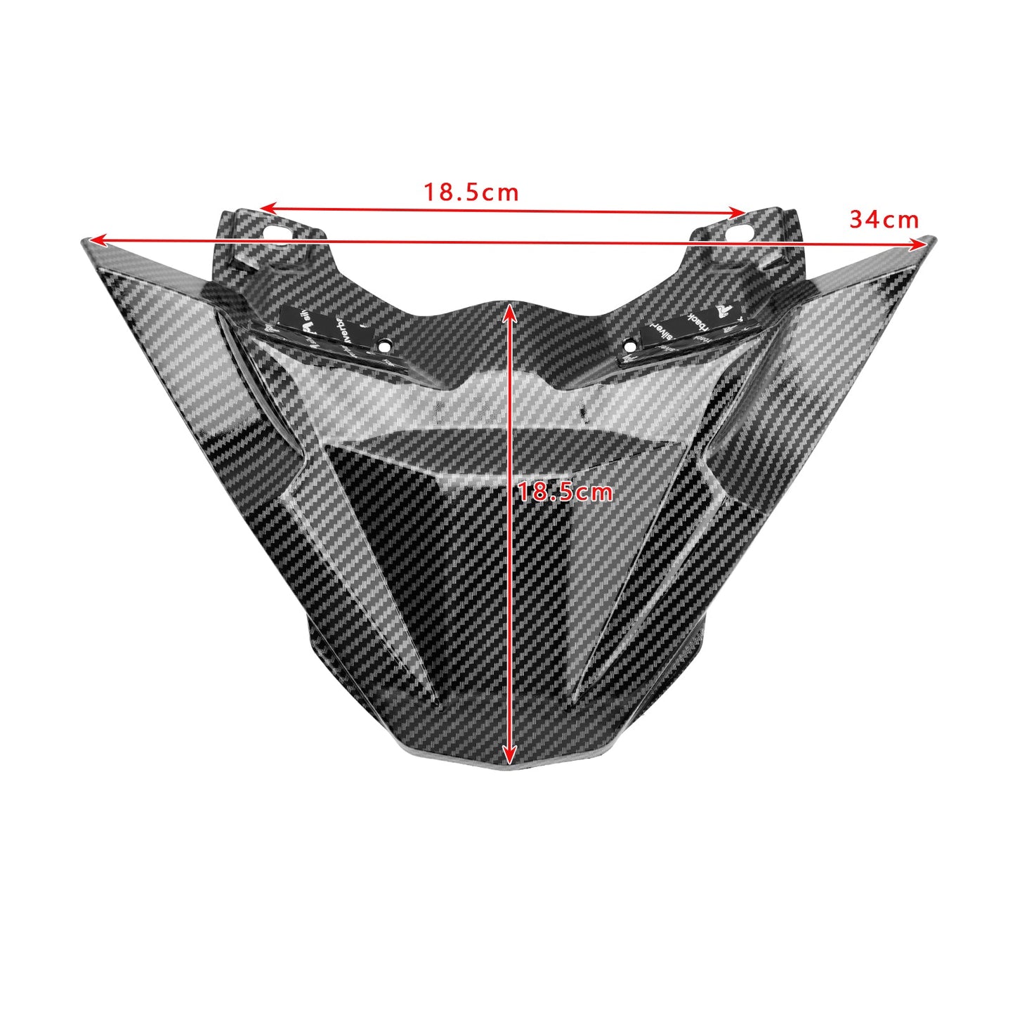 Estensione del becco anteriore Honda ADV 160 2023-2024, pannello del muso, carenatura