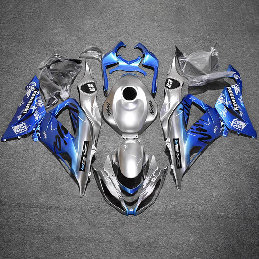 Kit carenatura iniezione in plastica ABS adatto per Kawasaki ZX6R 636 2013-2018