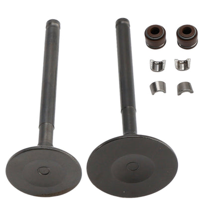 SET VALVOLE DA 66MM ASPIRAZIONE E SCARICO PER GY6 150CC 157QMJ JONWAY ROKETA BAJA SUNL