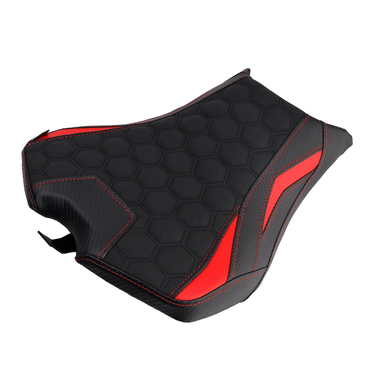 2025 - Kit cuscini passeggero anteriore e posteriore Raider per Kawasaki Z900 Zr900-F, colore rosso.