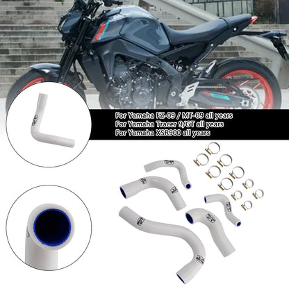 Yamaha MT-09 XSR900 Tracer 9/GT tutti gli anni Tubo refrigerante radiatore in silicone