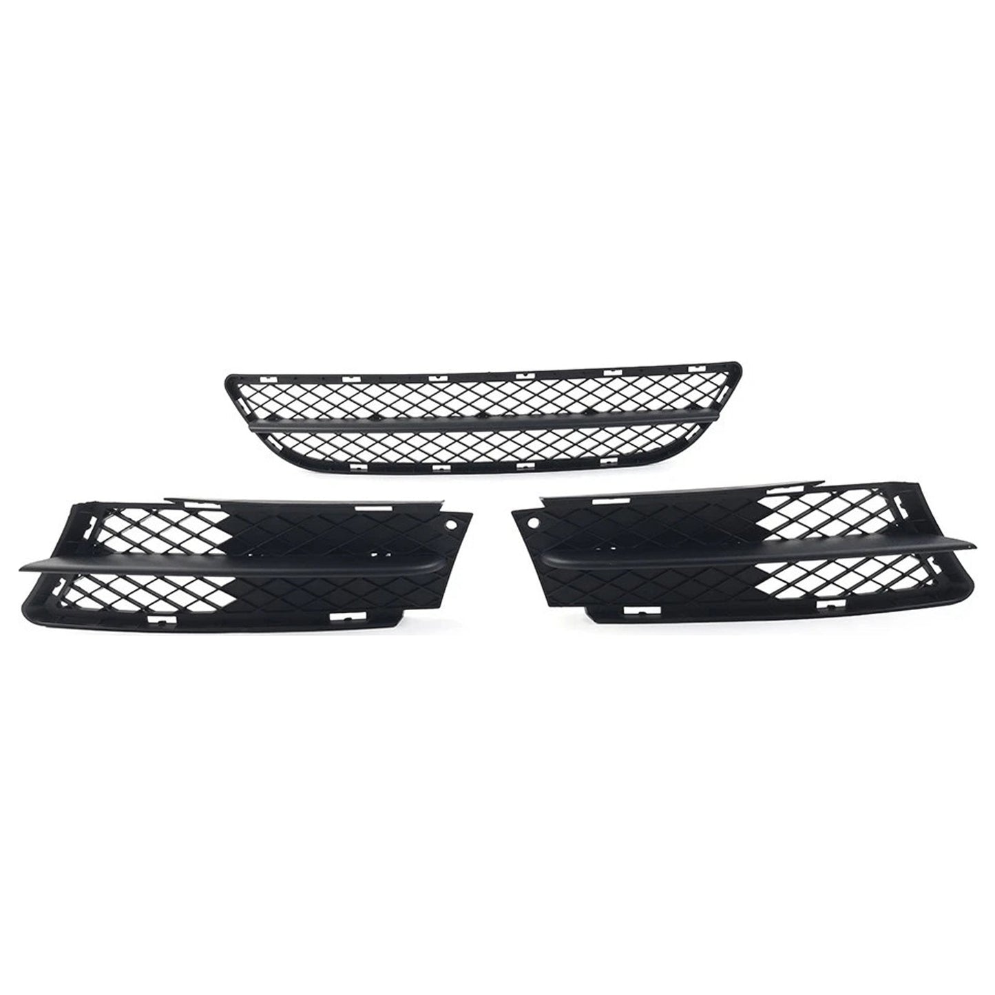 Set griglia inferiore paraurti anteriore per BMW Serie 3 E90 E91 2006-2008 51117134074