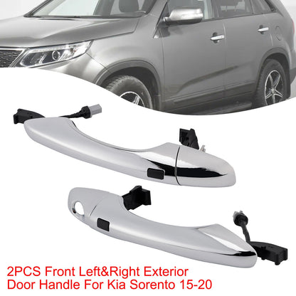 2 maniglie esterne per portiere anteriori sinistra e destra per Kia Sorento 2015-2020