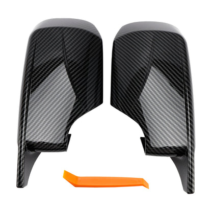 2 pezzi Copri specchietti laterali per auto stile M per BMW E46 Berlina E39 4DR 1998-2005
