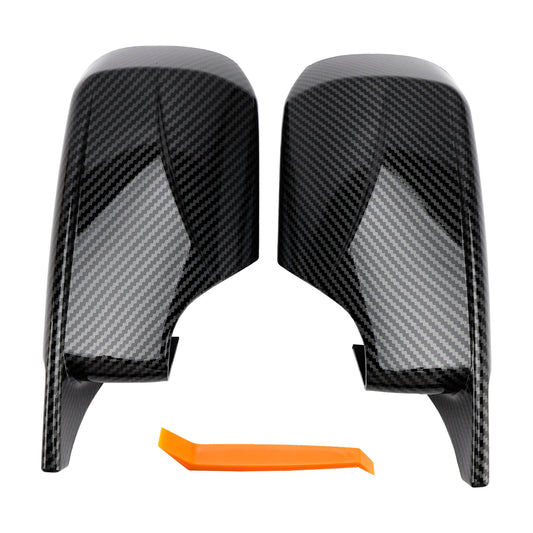 2 pezzi Copri specchietti laterali per auto stile M per BMW E46 Berlina E39 4DR 1998-2005
