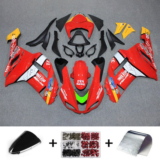 Kit carenatura iniezione in plastica ABS adatto per Kawasaki ZX6R 636 2007-2008